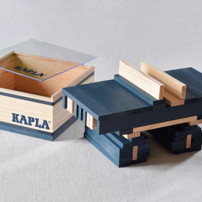 KAPLA 40er Box dunkelblau