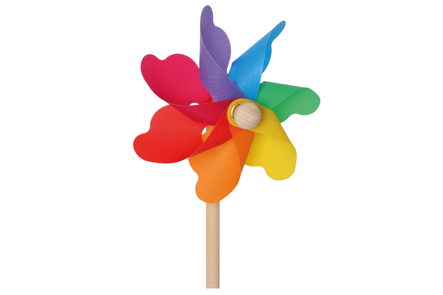 Bartl Windrad bunt Durchmesser 11 cm 10 Stück