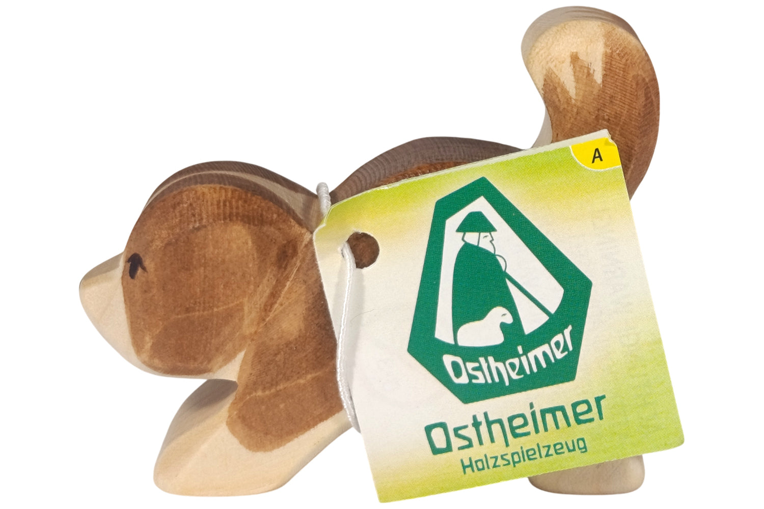 Ostheimer Bernhardiner klein, Kopf tief