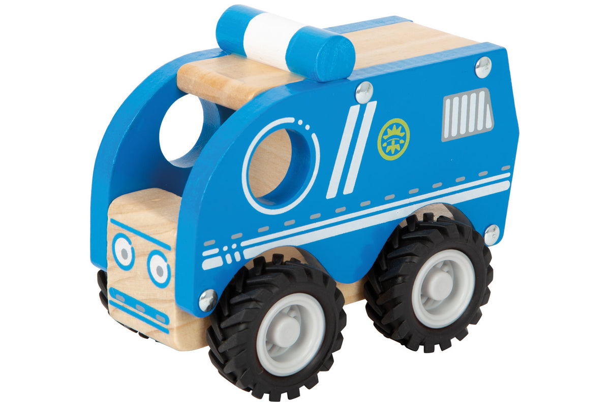 small foot Polizeifahrzeug blau