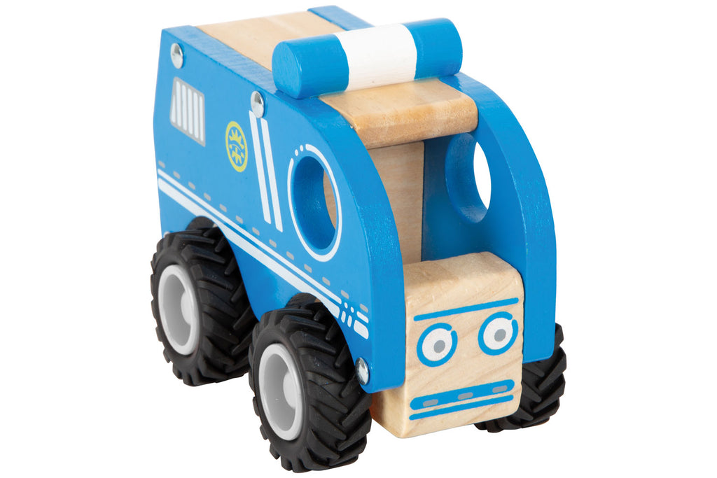 small foot Polizeifahrzeug blau