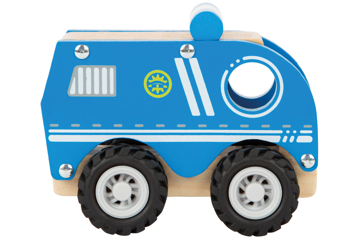 small foot Polizeifahrzeug blau