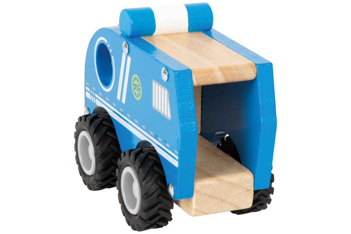 small foot Polizeifahrzeug blau
