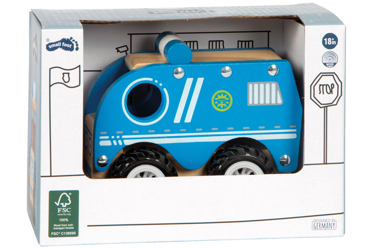 small foot Polizeifahrzeug blau