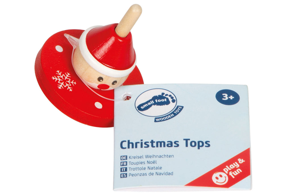 small foot Kreisel Weihnachtsmann