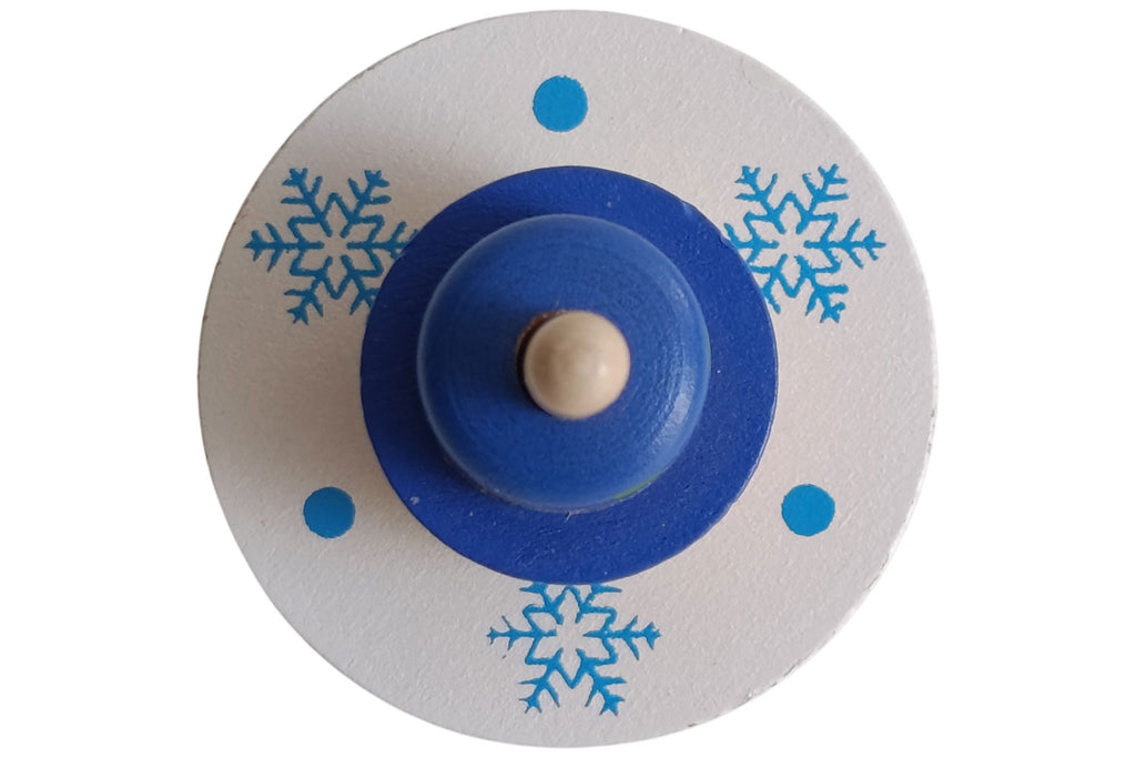 small foot Kreisel Schneemann
