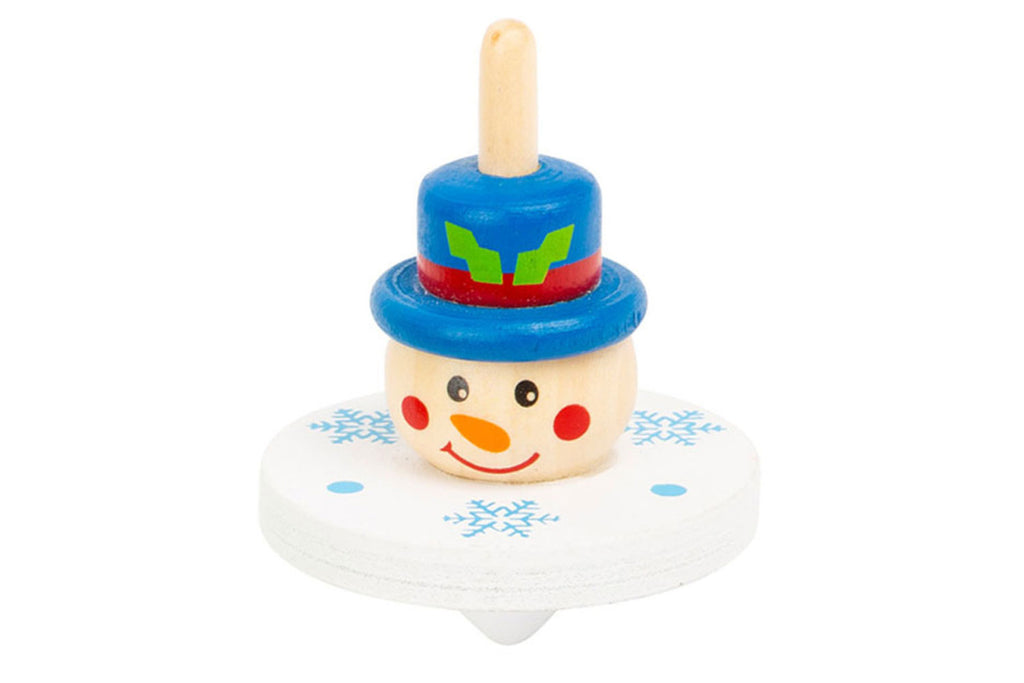 small foot Kreisel Schneemann
