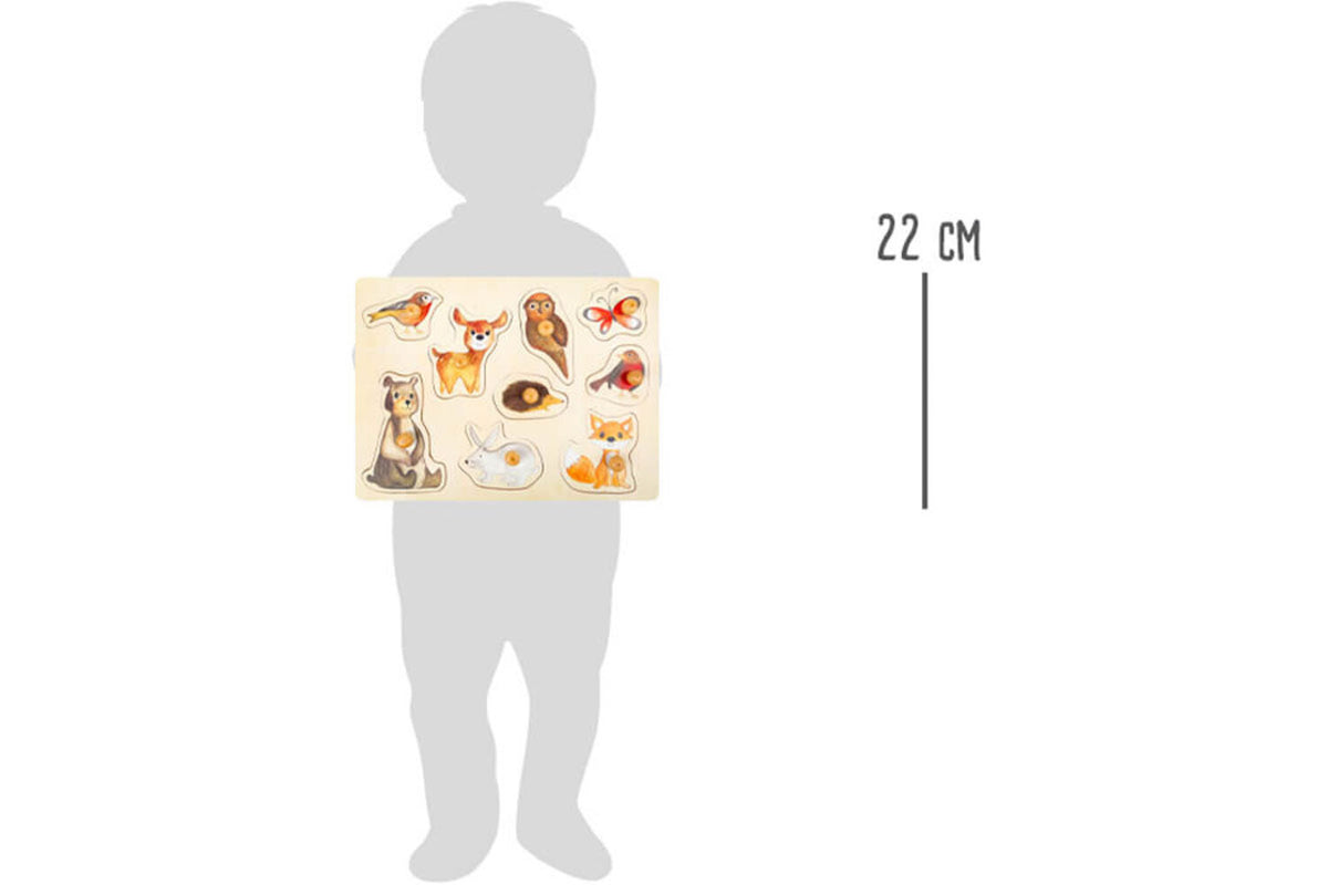 small foot Setzpuzzle Waldtiere