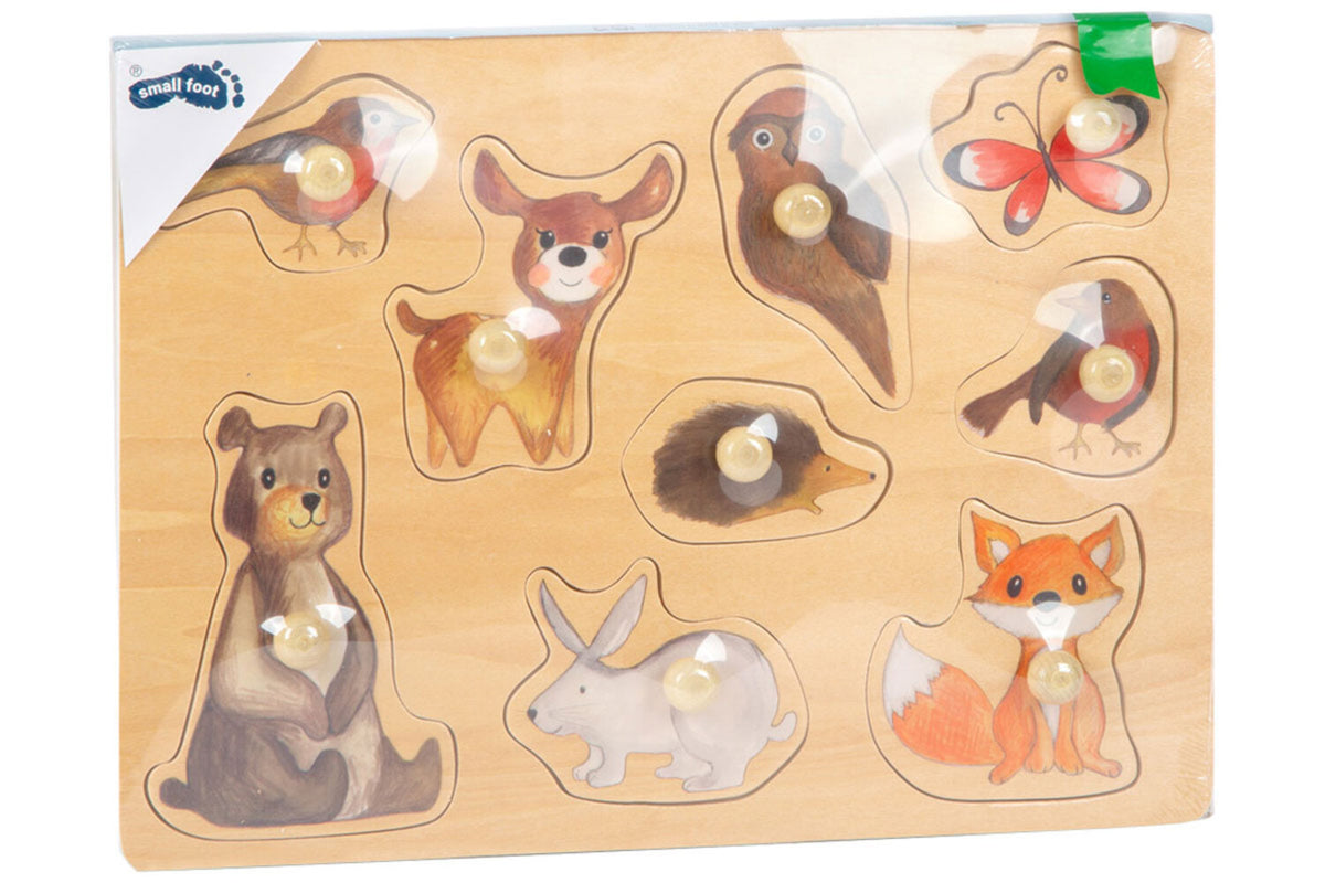 small foot Setzpuzzle Waldtiere