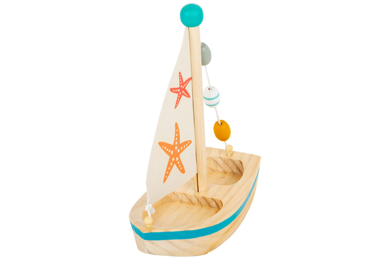 small foot Segelboot Seestern Wasserspielzeug