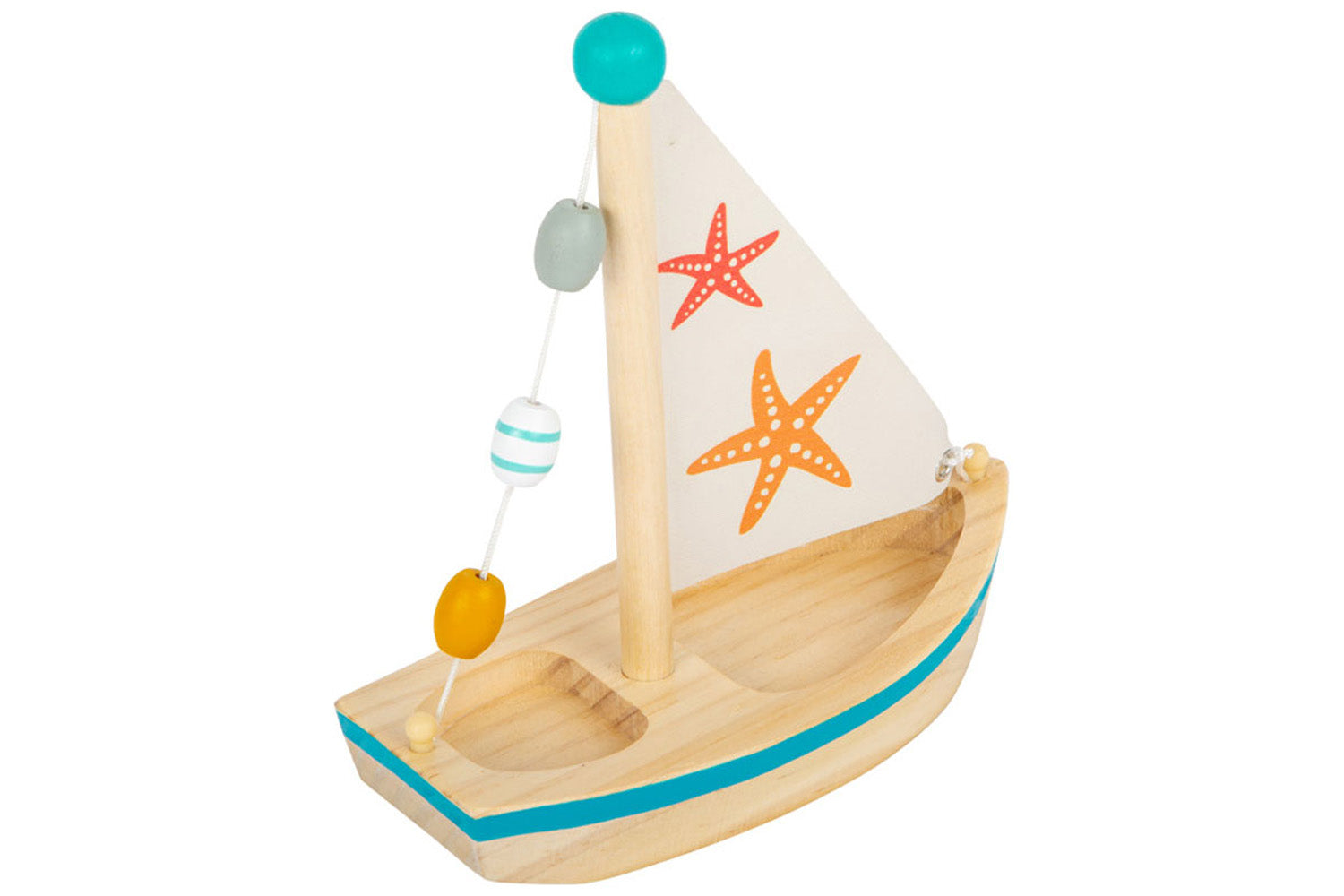 small foot Segelboot Seestern Wasserspielzeug