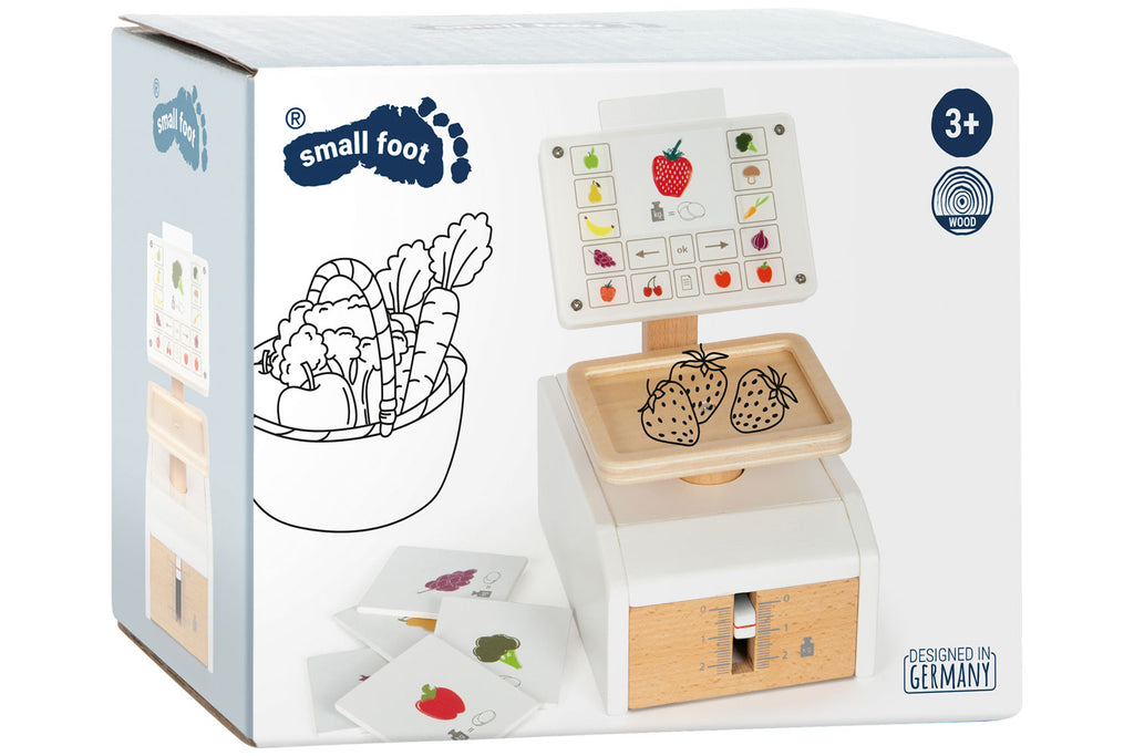 small foot Gemüse-Waage Fresh weiß