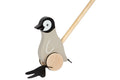 small foot Schiebetier Pinguin grau