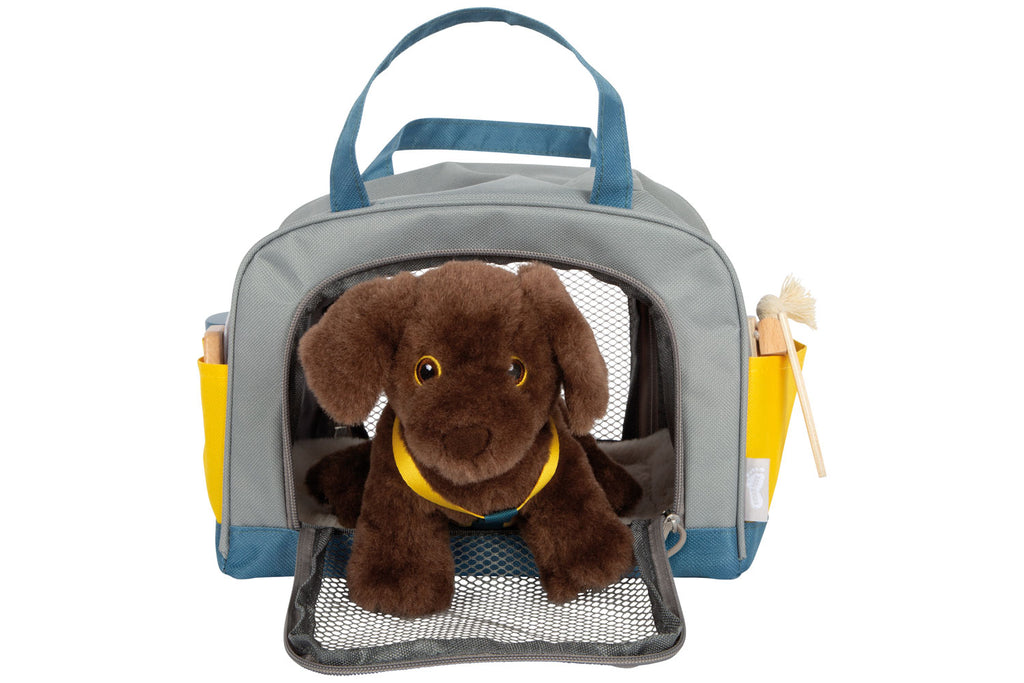 small foot Hund mit Tasche und Pflege-Set