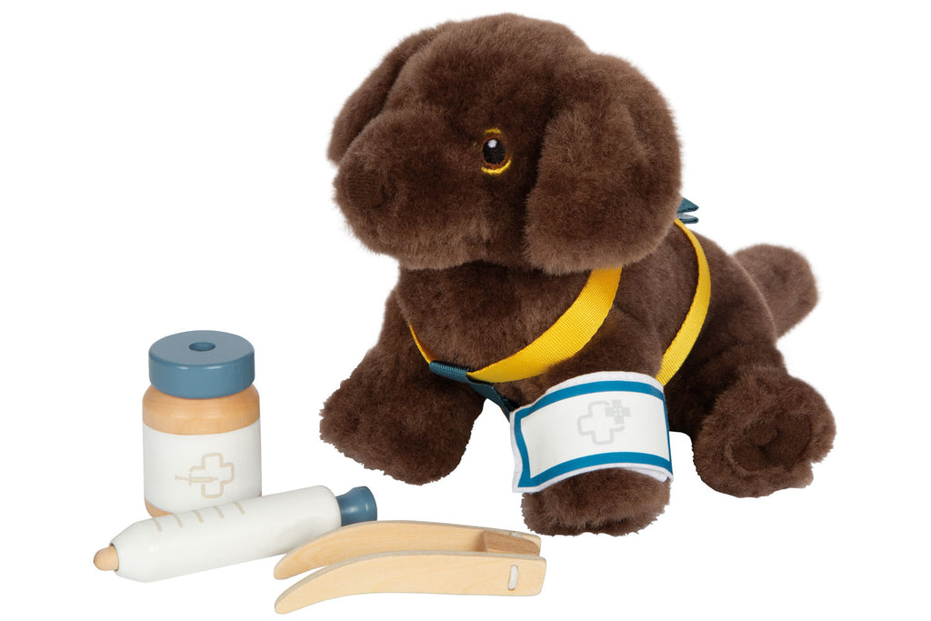 small foot Hund mit Tasche und Pflege-Set