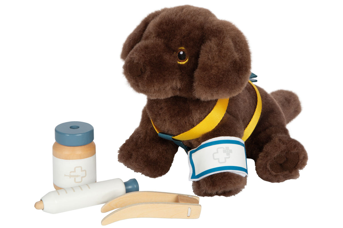 small foot Hund mit Tasche und Pflege-Set