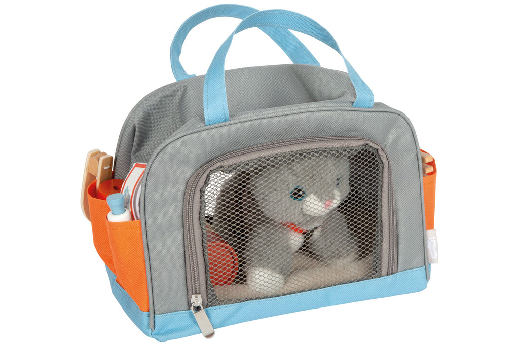 small foot Katze mit Tasche und Pflege-Set