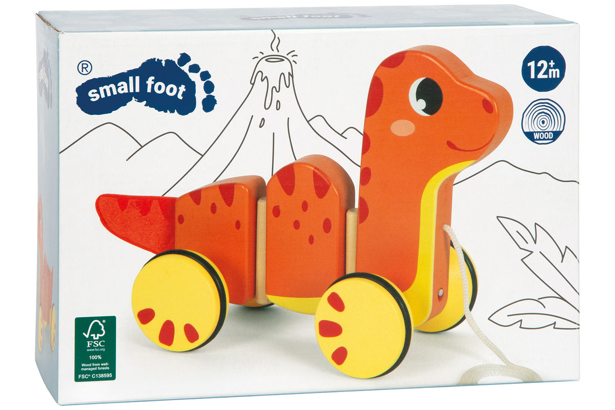 small foot Nachziehtier Dino