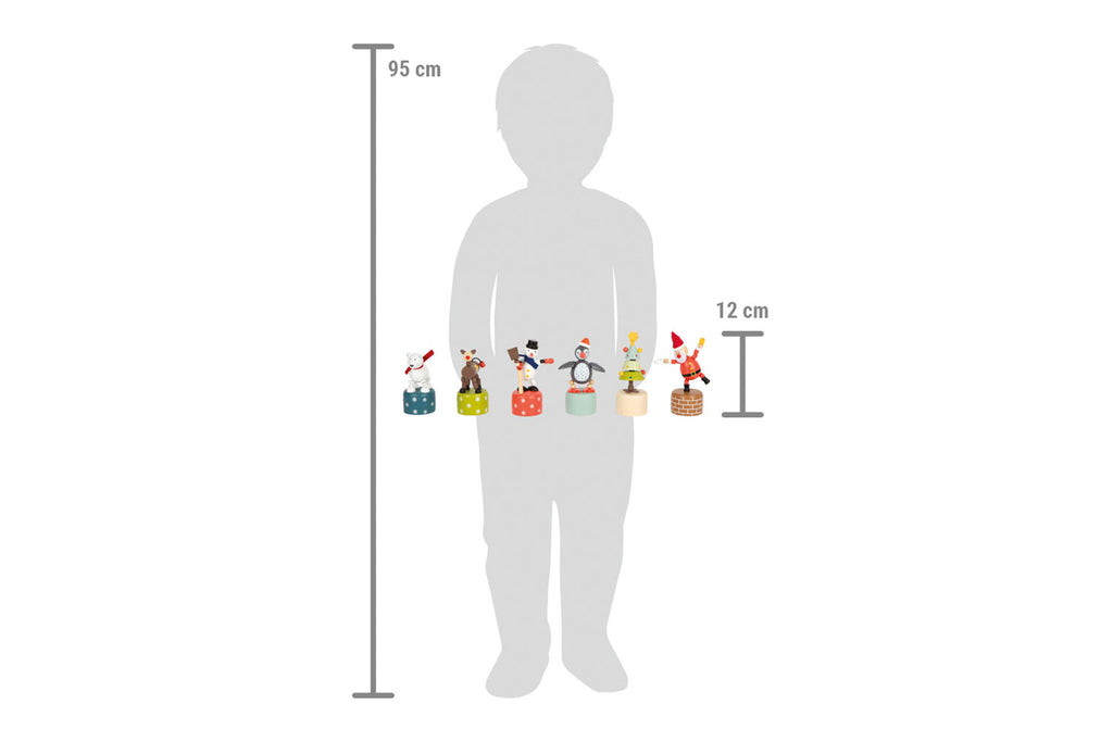 small foot Drücktier Weihnachtsbaum