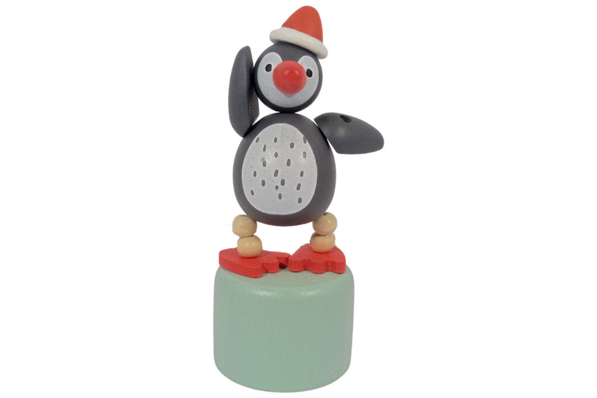 small foot Drücktier Pinguin