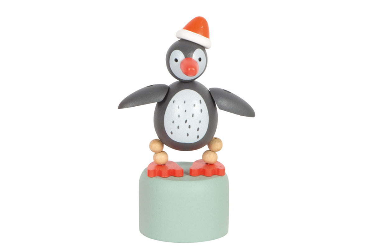 small foot Drücktier Pinguin