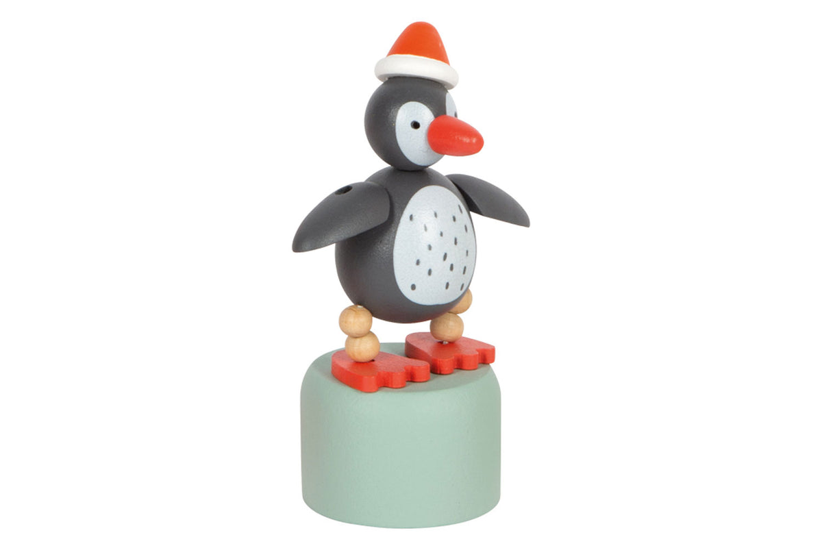 small foot Drücktier Pinguin
