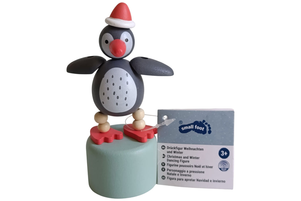 small foot Drücktier Pinguin