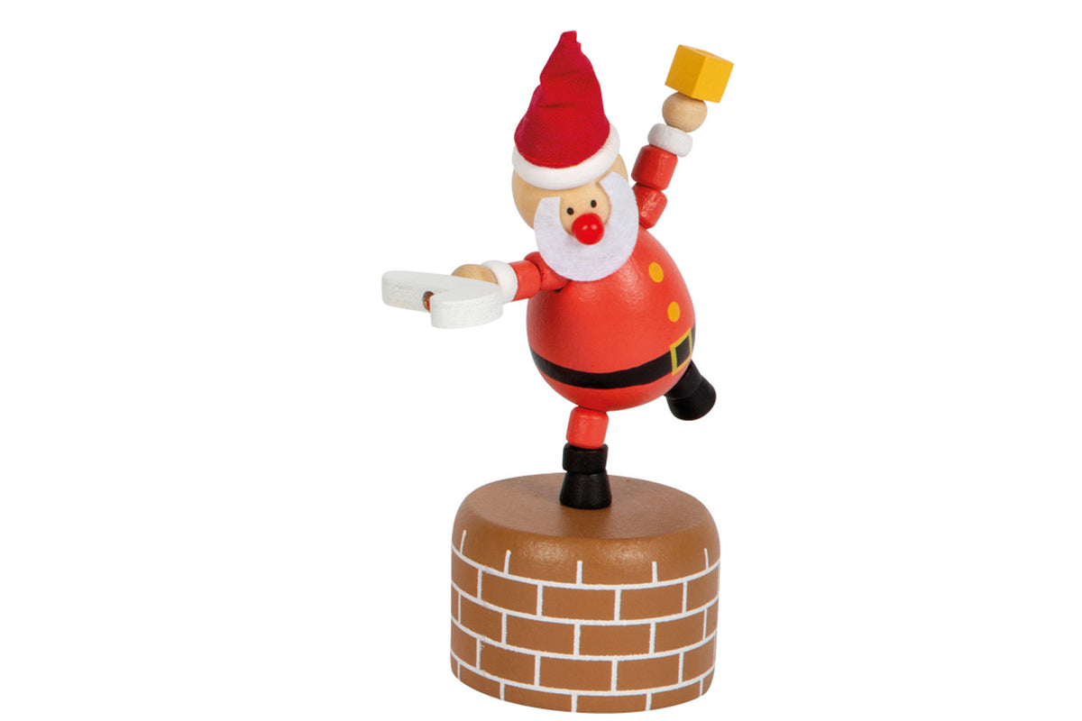 small foot Drücktier Weihnachtsmann