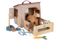small foot Spielset Pferd mit Stall und Zubehör in der Tasche