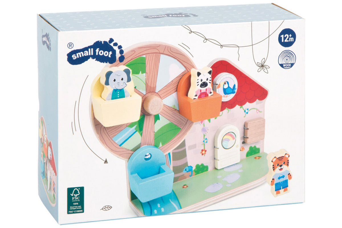 small foot Motorikspielzeug Riesenrad Jungle Kids