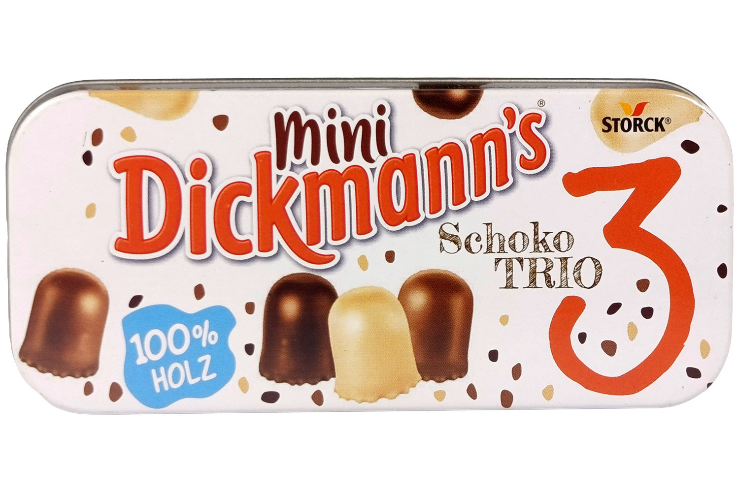 Erzi Dickmanns Schoko Strolche in der Dose