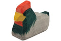 Ostheimer Huhn dunkel liegend