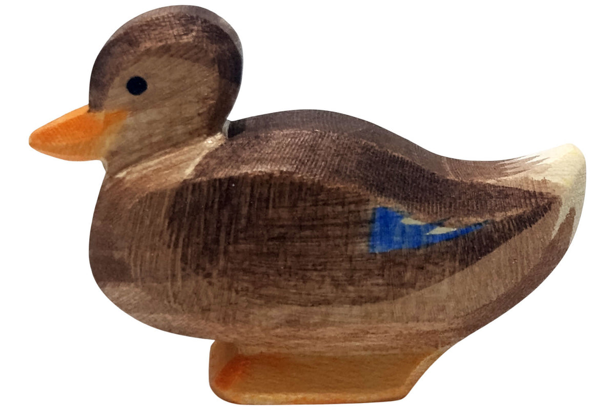 Ostheimer Ente sitzend