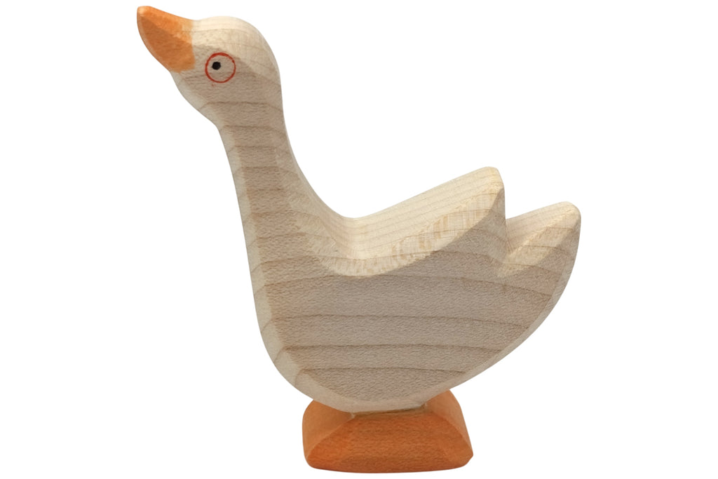 Ostheimer Gans Kopf hoch