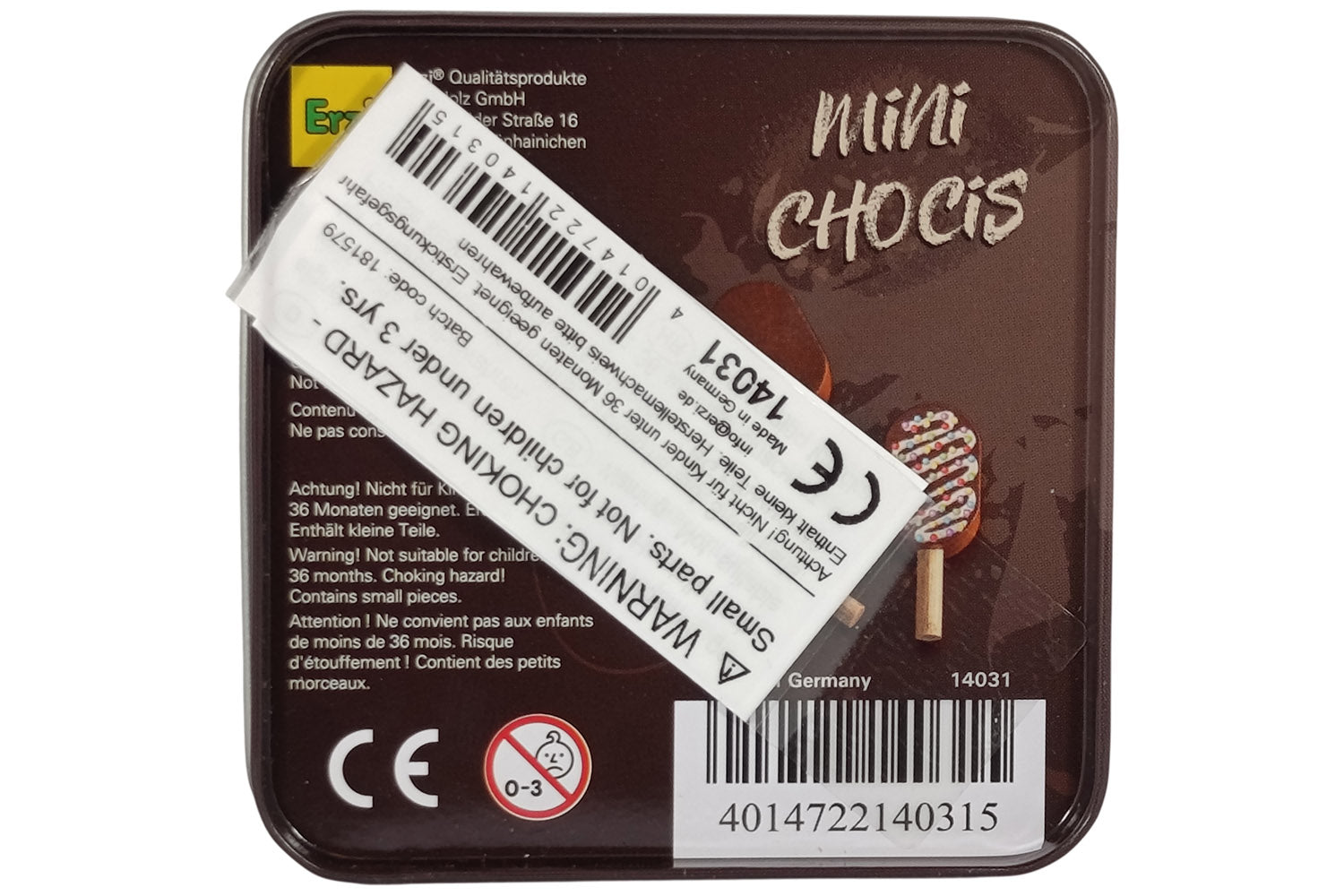 Erzi Eis Mini Chocis in der Dose