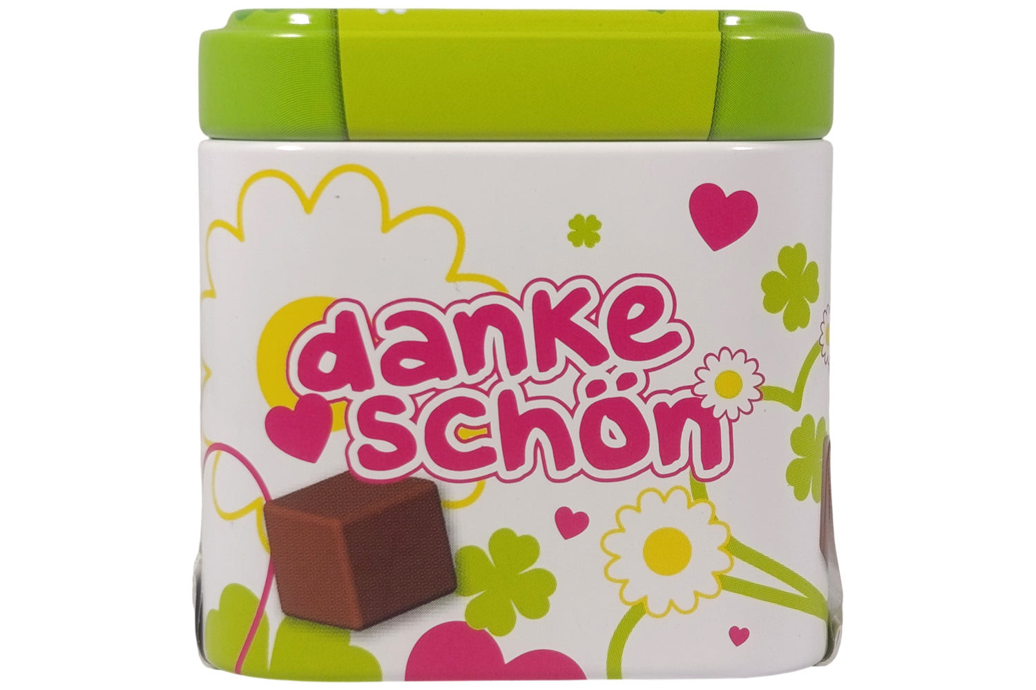 Erzi Schokowürfel Thank You in der Dose