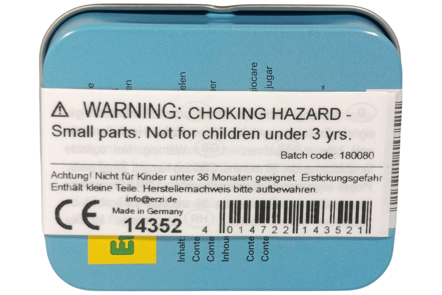 Erzi Gummibärchen in der Dose