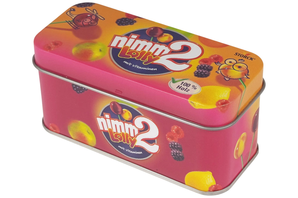 Erzi nimm2 Lollies in der Dose