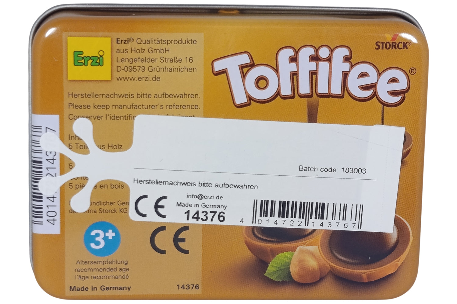 Erzi Storck Toffifee in der Dose