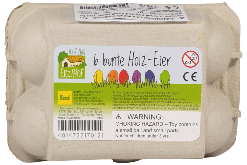 Erzi Eier bunt im Karton