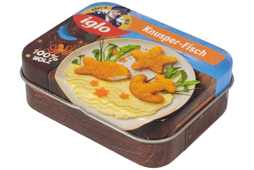 Erzi Iglo Knusperfisch in der Dose