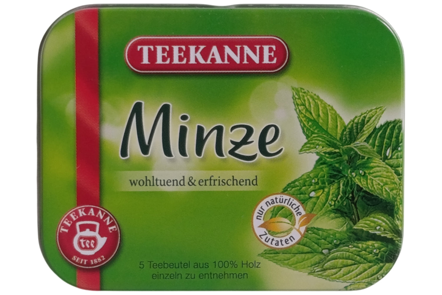 Erzi Teebeutel Minze in der Dose