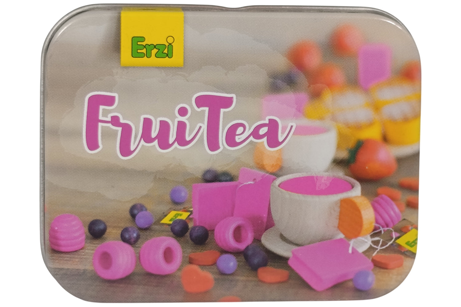 Erzi Früchtetee in der Dose