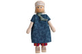 Anne Krebs Miniatur Puppe Flotte Oma