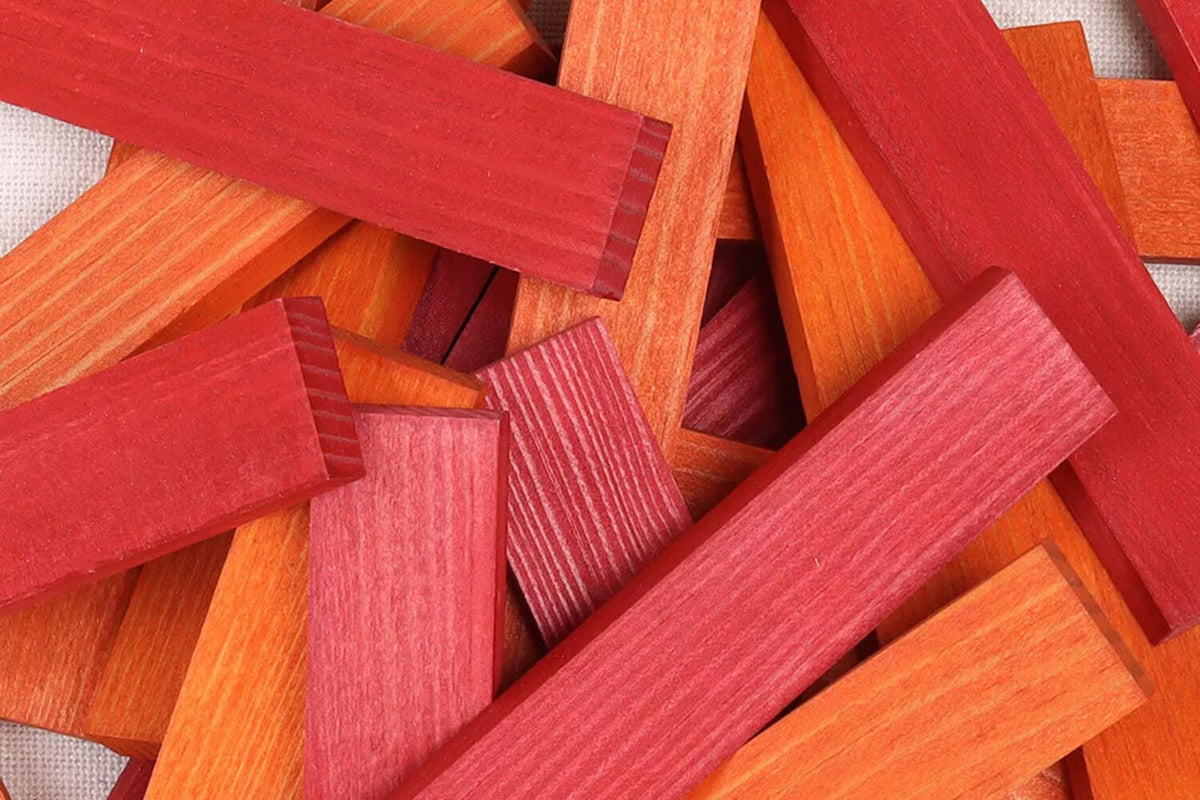 KAPLA Buch und Farben Box orange rot mit Buch