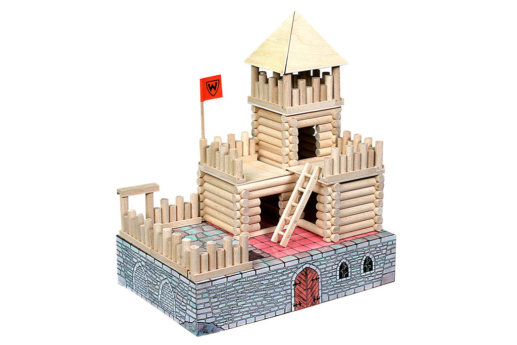 Walachia Holzbaukasten Vario Fort 194 Teile