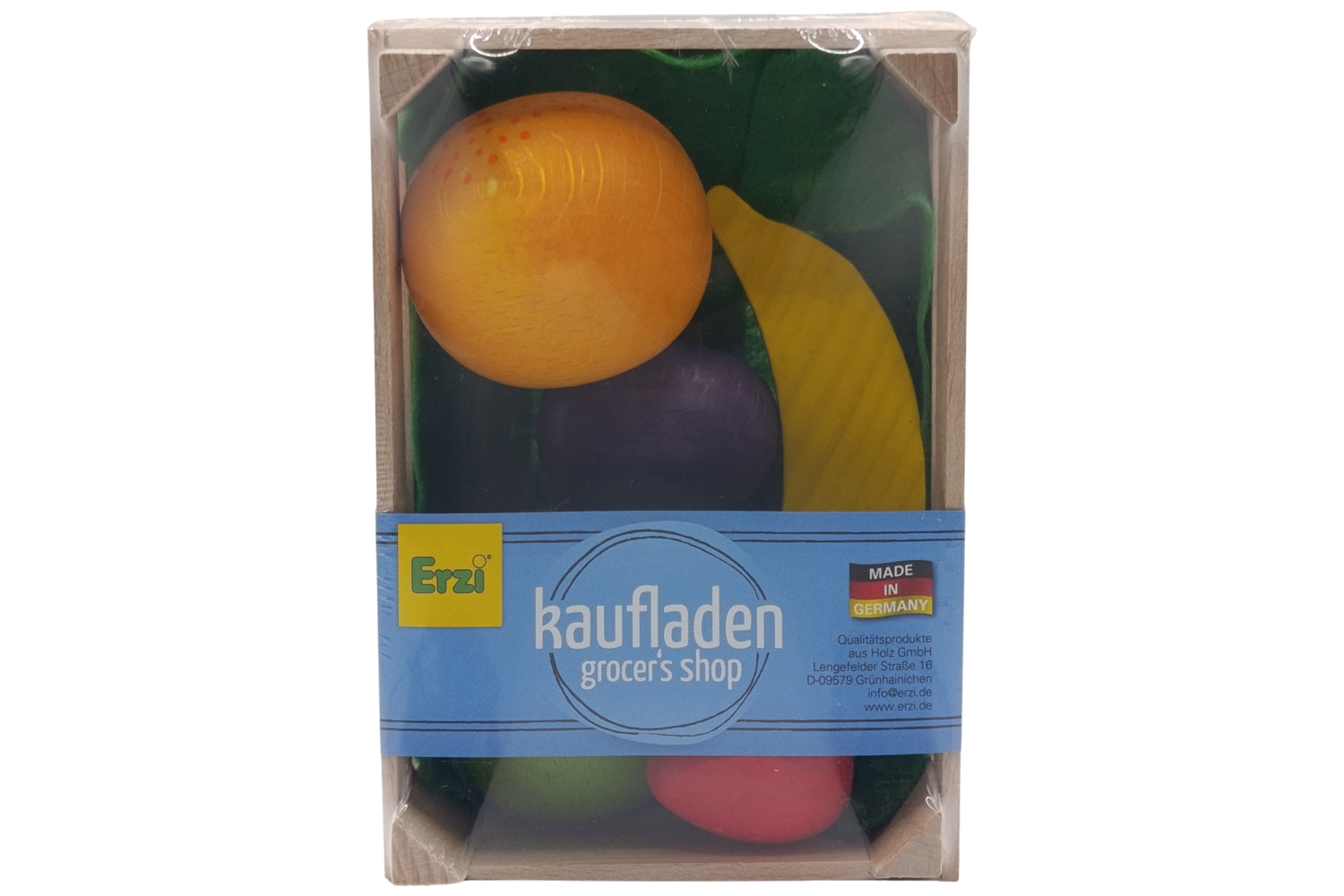 Erzi Sortiment Obst in Kiste