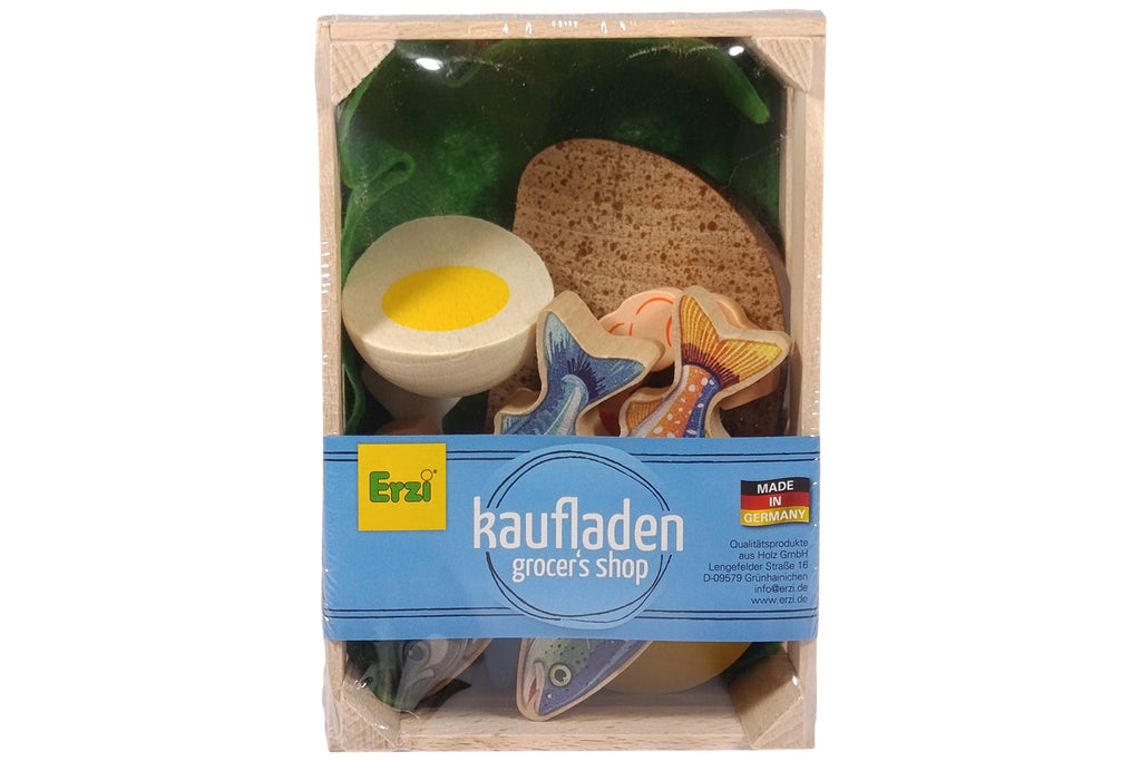 Erzi Sortiment Fisch in der Kiste