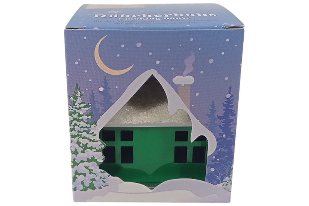 Knox Metall Räucherhaus grün