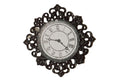 Dolls House Miniatur Wanduhr schwarz